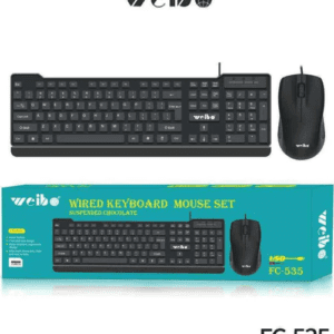 Weibo WB-535 Σετ Πληκτρολόγιο & Ποντίκι Αγγλικό US