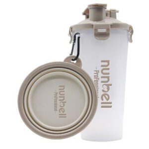 Nunbell Pet Ταΐστρα για Σκύλο Πτυσσόμενο σε Μπεζ χρώμα 33929