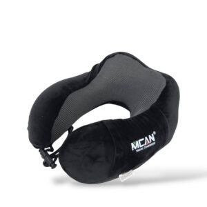 Mcan Μαξιλαράκι Ταξιδίου M-13 Memory Foam Μαύρο
