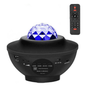 Διακοσμητικό Φωτιστικό LED Party Light Starry Night Light Projector Ocean Wave Πολύχρωμο