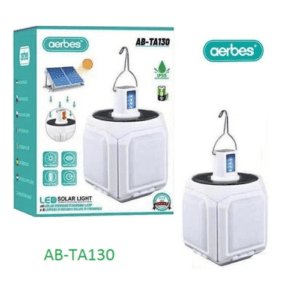 Ηλιακό Φωτιστικό σε Λευκό Χρώμα Με Γάντζο AB-TA130 IP65