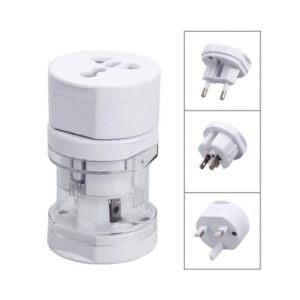 Andowl Universal Travel Αντάπτορας 250V, 10A σε Λευκό Χρώμα Q-A178B