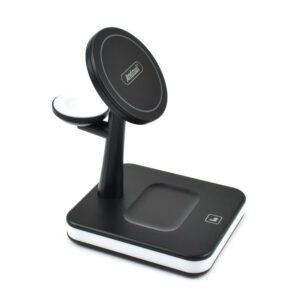 Andowl Ασύρματος Φορτιστής (Qi Pad) 25W Power Delivery / Quick Charge 3.0 Μαύρος (991)