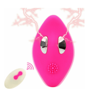 Electric Shock Invisible Wearable Female Masturbation Device Wireless Remote Control Vibrating Egg Sex Toys Fuchsia