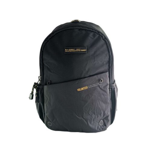 Μικρό Σακίδιο Πλάτης Αδιάβροχο 25x13x36εκ. Volunteer Μαύρο 1698-23
