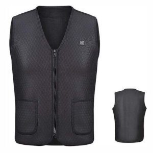 Θερμαινόμενο Ηλεκτρικό Γιλέκο Με Καλώδιο Usb Μαύρο 3XL (TEG-8)