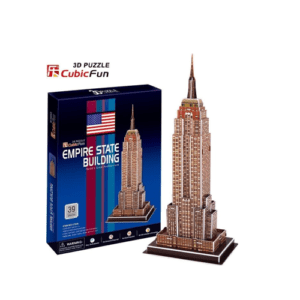 Cubicfun 3D Παζλ Κτήριο Empire State 39 Κομμάτια 38.5x12x16.5cm σε Μπρονζέ Χρώμα 00008 C704H 7+