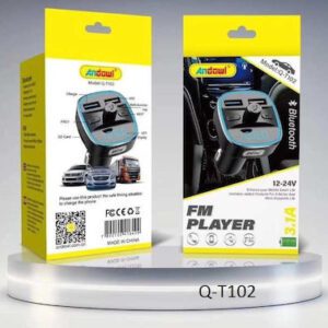 Andowl FM Transmitter Αυτοκινήτου με USB / AUX Q-T102
