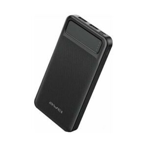 Awei P5K Power Bank 10000mAh με 2 Θύρες USB-A