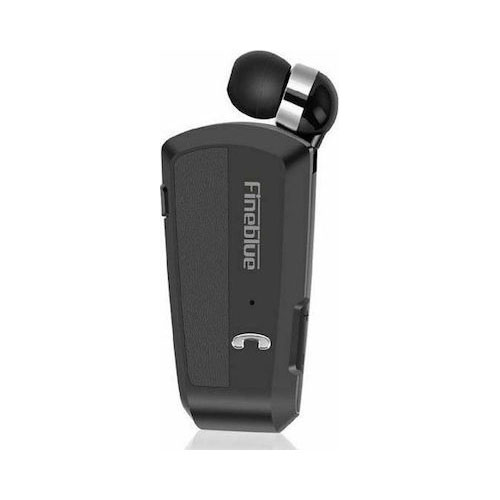 Fineblue F990 In-ear Bluetooth Handsfree Ακουστικό Πέτου Μαύρο