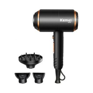 Kemei Ionic Επαγγελματικό Πιστολάκι Μαλλιών με Φυσούνα 1700W KM-8896