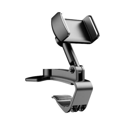 Tpster Βάση Κινητού Αυτοκινήτου K535 με Ρυθμιζόμενα Άγκιστρα Μαύρη