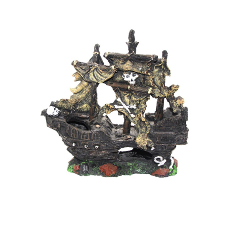 Διακοσμητικό Ενυδρείου Καράβι 23x8x23cm 8362