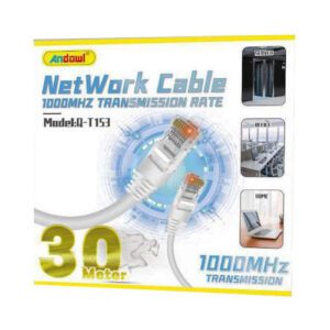 Andowl Q-T153 U/UTP Cat.5e Καλώδιο Δικτύου Ethernet 30m