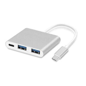 Andowl Q-US2 Hub με σύνδεση USB-C Λευκό