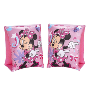 Bestway Μπρατσάκια Κολύμβησης Minnie 15x15x23εκ. Ροζ 91038 42-2176