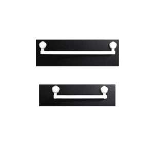 92002KLF50WH Ράγα Μπάνιου Μονή Επιτοίχια με Βεντούζα ​65x65cm Λευκή