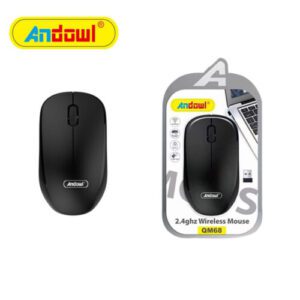 Andowl QM68 Ασύρματο Ποντίκι Μαύρο