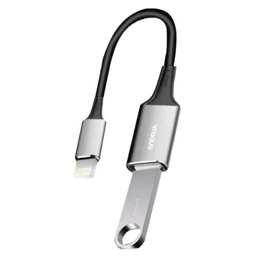 Andowl Μετατροπέας Lightning male σε USB-A female 1τμχ (Q-ZH018)