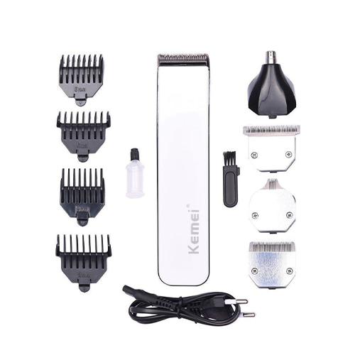 Kemei KM-3580 Σετ Επαναφορτιζόμενης Κουρευτικής Μηχανής