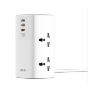 Ldnio Universal Πολύπριζο Desktop 70W SC4383