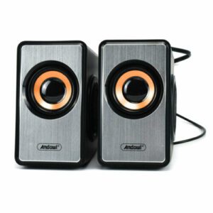 Andowl Q-YX16 Ηχεία Υπολογιστή 2.0 με Ισχύ 3W