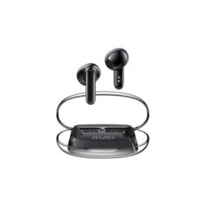 Awei T85 In-ear Bluetooth Handsfree Ακουστικά με Αντοχή στον Ιδρώτα και Θήκη Φόρτισης Μαύρα