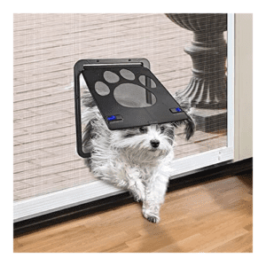 Πόρτα Σκύλου & Γάτας από Πλαστικό σε Γκρι Χρώμα 24 x 29cm. 0010131