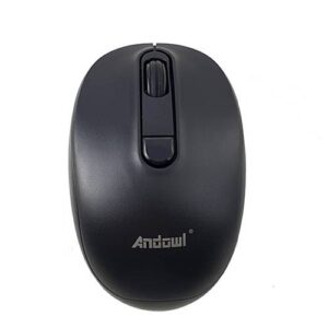 Andowl Q-220 Ασύρματο Mini Ποντίκι Μαύρο