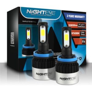 NovSight Λάμπες Αυτοκινήτου & Μοτοσυκλέτας H11 LED 6500K Ψυχρό Λευκό 9-32V 36W 2τμχ A315-S2-H11