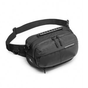 Ozuko 9260 Μαύρη Τσάντα Ώμου-Μέσης