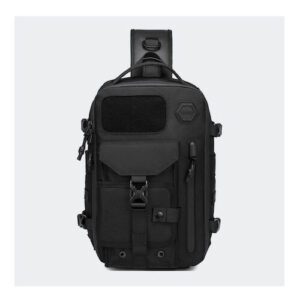 Ozuko Ανδρική Τσάντα Στήθους Μαύρη 9737