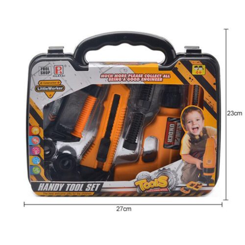 Σετ Παιχνίδια Εργαλεία Handy Tool Set 8τμχ+ Πορτοκαλί/Μαύρο Πλαστικό για 4+ 038414 1929B - Image 2