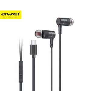 Awei PC-9T In-ear Handsfree Ακουστικά με Βύσμα USB-C
