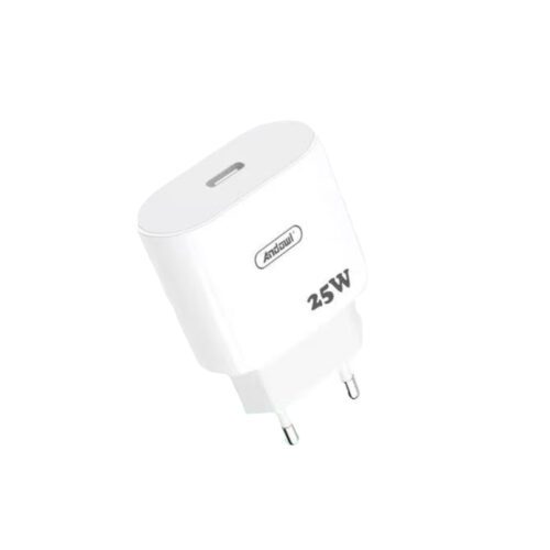 Andowl Φορτιστής Χωρίς Καλώδιο 25W Type-C σε Λευκό Χρώμα Q-CD662