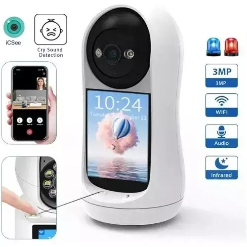 IP Κάμερα Παρακολούθησης Wi-Fi Full HD 1080p με Αμφίδρομη Επικοινωνία 204059 - Image 3