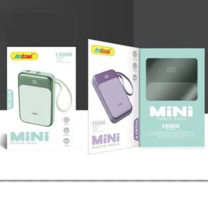 Andowl Q-CD702 Power Bank 15000mAh με Θύρα USB-C