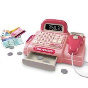 Παιδική Ταμειακή Μηχανή σε Ροζ Χρώμα Πλαστικό για 3+ SK110B 039310