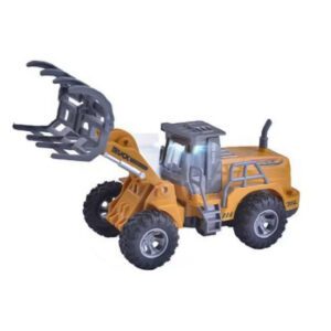 Τηλεκατευθυνόμενη Μπουλντόζα 23.5x9x9.5cm με Τηλεχειριστήριο σε Κίτρινο Χρώμα για 3+ 641-3 039327