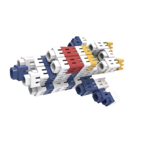 Τουβλάκια Κατασκευής DIY 120τμχ Πλαστικά Πολύχρωμα για 3+ CXL200-84 037940