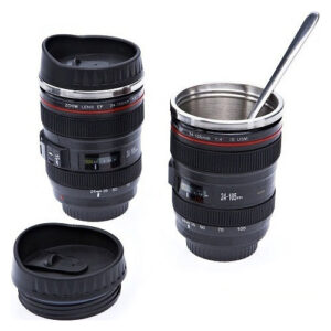 Κούπα Σε Σχήμα Φακού Φωτογραφικής Μηχανής Με Ανοξείδωτο Εσωτερικό EF 24-105mm 0,4lt
