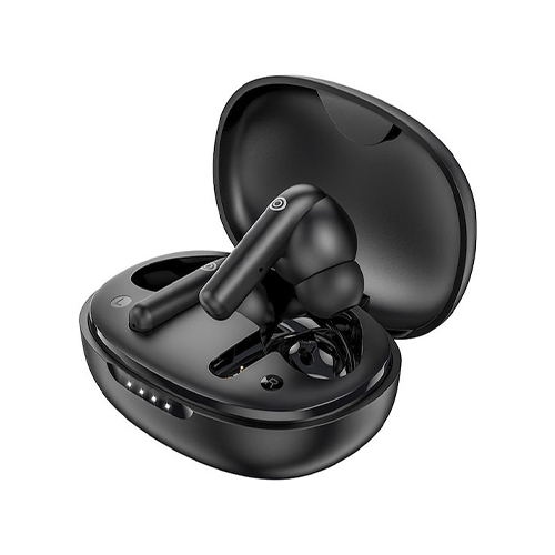 Hoco ES54 Gorgeous In-ear Bluetooth Handsfree Ακουστικά με Θήκη Φόρτισης Μαύρα