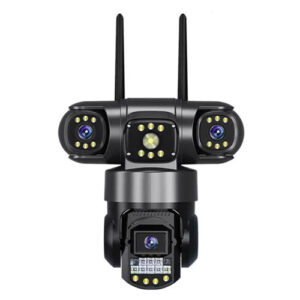 Andowl G3000 WiFi PTZ IP 8K Κάμερα Ασφαλείας 12MP με Τριπλό Φακό, Τριπλή Οθόνη, Ανίχνευση Κίνησης, Αμφίδρομο Ήχο και Νυχτερινή Όραση