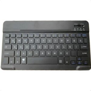 Andowl Q-K2602 Wireless Keybaoad Mini Ασύρματο Bluetooth Πληκτρολόγιο Μαύρο