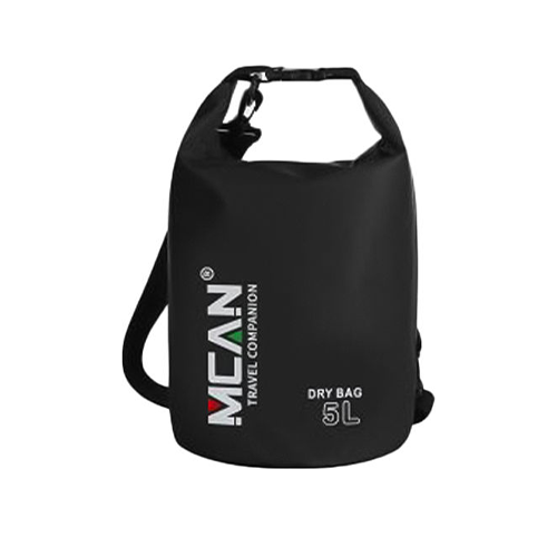 MCAN Στεγανός Σάκος 5L σε Μαύρο Χρώμα Black 5L