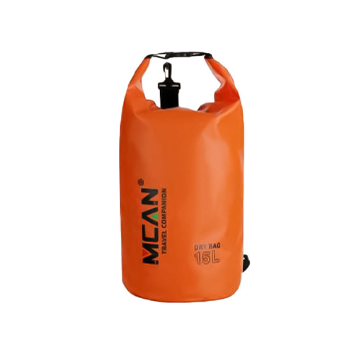 MCAN Στεγανός Σάκος 15L σε Πορτοκαλί Χρώμα