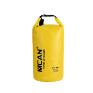 MCAN Στεγανός Σάκος 20L σε Κίτρινο Χρώμα