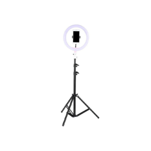 Ring Light Ring Lamp Light LED USB Tripod 2.1m 26cm 2500-4500K με Τρίποδο Δαπέδου και Βάση για Κινητό