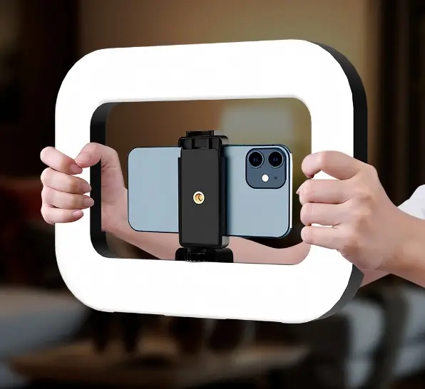 LED Ring Fill Light 20W Χειρός για Βίντεο και Φωτογραφία YM200 RGB