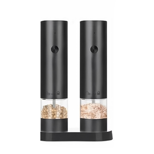 Σετ Ηλεκτρικός Μύλος Αλάτι & Πιπέρι με Βάση SL-0025401-013